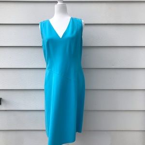 Elie Tahari ‘Lexcy’  Aqua Dress